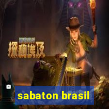 sabaton brasil